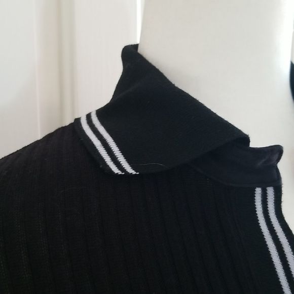 Women’s Splenda nautical inspired navy and white shift dress, size sm… - Picture 3 of 16